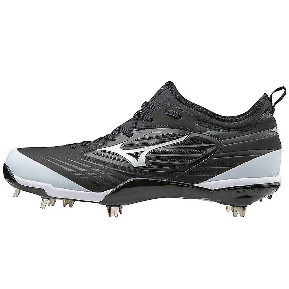 Mizuno Men's EPIQ Baseball Cleats Black/White (320548-POA)